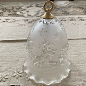 Mikasa Christmas Classics Crystal Bell Sleigh Reindeer